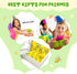 Jexine 40 Pack Banana Keychains Stretchy Fidget Toys for Birthday Party Favors School Supplies