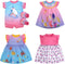 4 Pack Doll Clothes for 13-16 Inch Dolls, Dress Set for 13-16 Inch Dolls