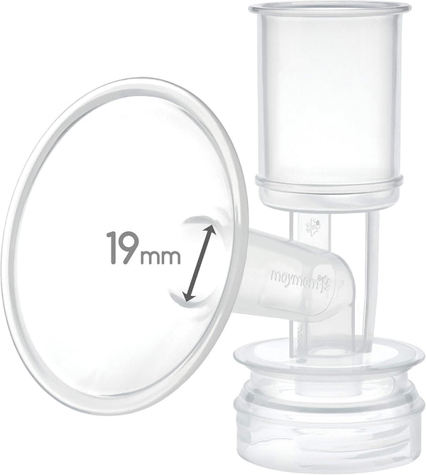Maymom Breast Shield Flange Compatible for Ameda Breast Pumps MYA Joy Finesse