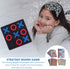 2 Boxes Toe Game Board Game, Strategy Board Game for Family Game Night