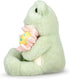 IKASA Frog Stuffed Animals Plush Toys,13.5" Cute Plushie Soft Small Fluffly Cuddly Toy, Gifts for Family Kids Girls Boys