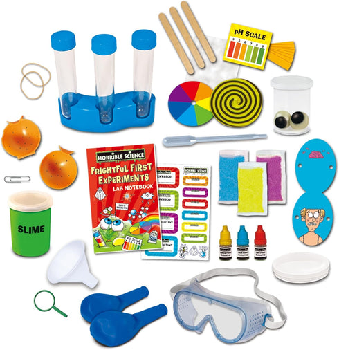 Galt Toys Horrible Science Frightful First Experiments, Fun Science Kit for Kids, 18 Experiments for Ages 6+