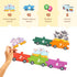 Farmyard Math Magic! 123 Ride with Animals - Three-way Puzzle Magic for Kids Ages 2-4, Birthday Gifts