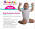 Sweetie Silicone Pacifier Refuser Soother, 100% Silicone BPA Free, 2 Count (Turquoise)