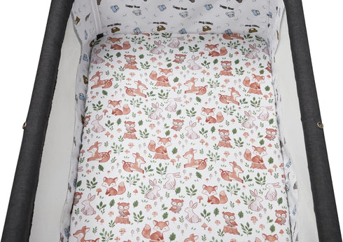 Pack Set 2 Pack,Playard n Play Sheet Stretchy Fitted Portable Mini Crib Sheets Sheets Convertible Playard Mattress