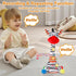 10 Tummy 1-3 Dancing Talking Zebra Stuffed Animal, Interactive Mimicking Recording Repeating Zebra Plush, Singing