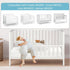 Salcod (M12599) (M12801), (M9301), (M13401G), (M12501), Toddler Bed Conversion Kit - CPSC Certified, Toddler Safe