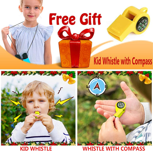 Kids Binoculars, Best Gifts for 3-12 Years Boys Girls, High-Resolution Optics Mini Compact Telescope for Outdoor Play