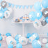 Aoriher 45 Pieces Elephant Balloon 12 Inch for Baby Shower, Gender Reveal Animal Themed Birthday Party Supplies (Blue,