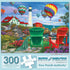 Bits and Pieces - 300 Piece Jigsaw Puzzle for Adults - 18" x 24" - The Lighthouse - 300 pc Large Piece Colorful Hot Air Balloons Jigsaw by Iris Sage
