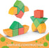 GEOMAG Magnetic Toys - 6 Pieces Magicube Shapes Starter Set, Early Learning STEM Educational Building Blocks for Ages