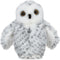 Bearington Collection Snowy Owl Plush Stuffed Animal, 8-Inch Soft & Fluffy Design for Kids & Babies