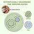 6-Pack 3 Silicone Baby Food Containers with Date-Tracking Lids, Reusable Snack Containers Food Storage Jars