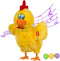 Electric Chicken Stuffed Animal Toy | Dancing Chicken Plush Toy with Sound and Music