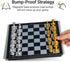 Set Set 9.7" Magnetic Travel Chess Game with Folding Board Portable and Storage Compartment Great Travel Toy by Big Mos