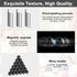 21Pcs Magnet Black Ball Fidget Toy, DIY Hematite Stones Toys for Adults, Science Kit for Anxiety Relief, Magnetic
