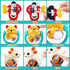 6-12 Set 3 6 7 9 12-18 2-in-1 Baby Toys Months Infant Toy of High Chair Suction Cup Rattle Teething Toys for Babies