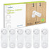 6 Pack Fridge Locks for Kids, Cabinet Locks Baby Proofing, Child Proof Refrigerator Lock for Safety, Baby Locks for