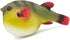 Gemini&Genius Sea Animal Pufferfish Action Figure Soft Rubber Swim Bath Toy, Educational Role Play Toy