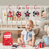 teytoy High Contrast Baby Stroller Toy, Black and White Infant Pattern Rattle, Easy Clip Hanging Toy for Newborns
