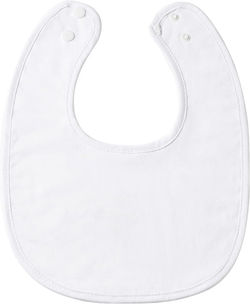 KESICI Baptism Bib for Baby Boy and Girls - Soft Cotton Adjustable Christening Outfits Embroidered Cross Bib