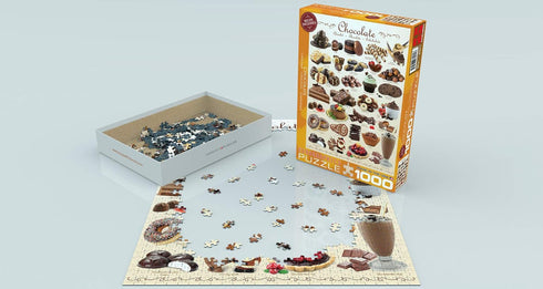 Eurographics 1000-Piece Chocolate Puzzle