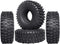 4PCS 4.7 Inch Outer Diameter RC Crawler Tires 1.9 Inch Tires for Axial SCX10 90047 SCX10 III AXI03007