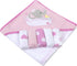Set 6-12 Baby Hooded Towel and Washcloth for Infants, Boys and Girls Months (Effervescent Elephant)