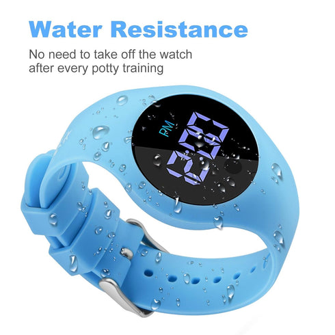 Countdown Potty Training Watch with Timer, Rechargeable and Water Resistant Toddler Watch, Musical Potty Trainer Alarm