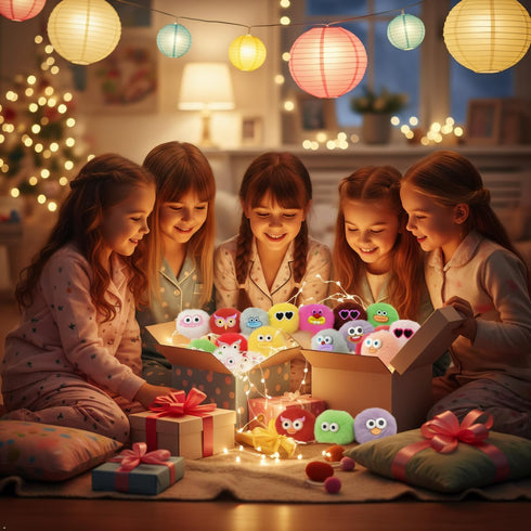 Holydeck 24 Pcs Cute Plush Keychains Toys Keychain Decoration Stuffed Toy Bulk Great for Kids Boys Girls Party Favors