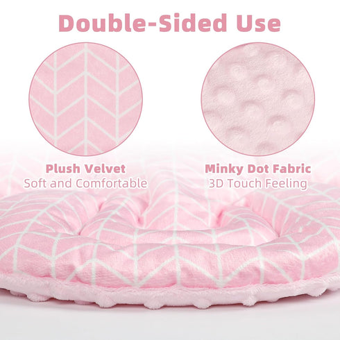 4 1 3 in Infant Car Seat Insert, Baby Car Seat Head Body Support for Girls & Boys, Reversible Newborn Car Seat Insert