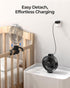Koonie Portable Stroller Fan for Baby, Rechargeable, 3 Speeds, 360° Rotation, 25db Low Noise, Clip-on for Car Seats,