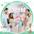 110 Set 24 12 24 50 1 Pcs DIY Baby Bibs Decorating Includes White Bibs, Fabric Markers, Stencils, Clothespins, Hemp
