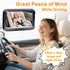 Rohent Car Camera for Baby USB: Plug and Play Easy to Install Crystal Night Vision Wide View Angle for Newborn Infant