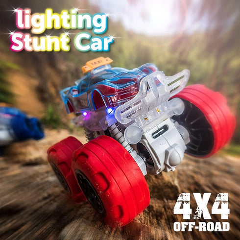 TQBYNJ 3 4 5 Monster Truck Toy - Toy Truck with Flashing LED -Toys for Year Old BoysLight-Up Cars for Toddlers