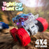 TQBYNJ 3 4 5 Monster Truck Toy - Toy Truck with Flashing LED -Toys for Year Old BoysLight-Up Cars for Toddlers