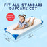 23" 52" 10 Pack Comfyanno Cot Sheets for Daycare Standard Size - Fits x Cot, Bulk, Daycare Essentials, Soft