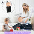 Pack Crib Tent to Keep Baby from Climbing Out, Wonderful Stars Breathable Pop-up Mosquito Net, Protable Baby Tent