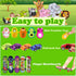 Dilycery 127 Pcs Easter Egg Fillers Fidget Party Favors for Kids, Treasure Box Toys for Classroom, Treasure Chest