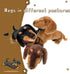 Animals,16Dachshund (dog-1collar) Dogs Stuffed Stuffed Animals Toys Plush Dog Stuffed for Kids,Girls,Boys,Pet,Soft
