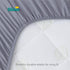Bassinet Sheets, 2 Pack Universal Fitted Sheet Set for Rectangle, Hourglass or Oval Bassinet Mattress Pad, White & Gray