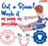 J MARK 38-Piece Toddler Paint Set, Includes Washable Tempera Paint, Art Smock, Brushes, and Painting Paper