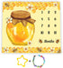 Bees Theme Baby Monthly Milestone Blanket, 48x40in, Soft Flannel, Baby Shower Age Growth Tracker