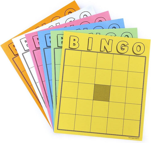 Hygloss Products HYG87135 Classroom Bingo Set, 1000 Chips, 50 Cards (Pack of 1050)