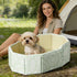 Generic 75x45cm Foldable Kid Bath Tub Lightweight, Portable Space, Saving Bathtub Drain Plug, Boys Girls Pets Cats Dogs