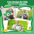 HOOMOON 3-12, 1080P 3 4 5 6 7 8 9 Upgrade Dinosaur Kids Camera, Christmas Birthday Gifts for Girls Boys HD Selfie