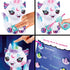 6+ Canal Toys Airbrush Plush Cosmic Light Up Unicorn! Decorate, wash, Repeat! Customize Your own Spray Art Plush. Light