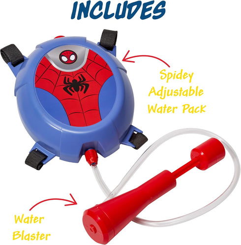 Spiderman Water Backpack Water Toy - Outdoor Water Blaster for Kids