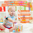 6 to12 7 in-1 6-9-12-18 1-3Gift Baby Toys Months, Montessori Toy for Month Old with Pull String Toy, Sensory Bin Toys