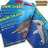 Yeonha Toys 8 Pack Shark Toys - Realistic Soft Plastic Shark Figures with Educational Booklet for Kids - Pool Bath Tub